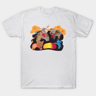 autumn animals T-Shirt